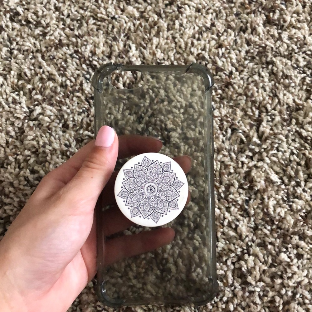 iPhone 7/7s case w/ Popsocket